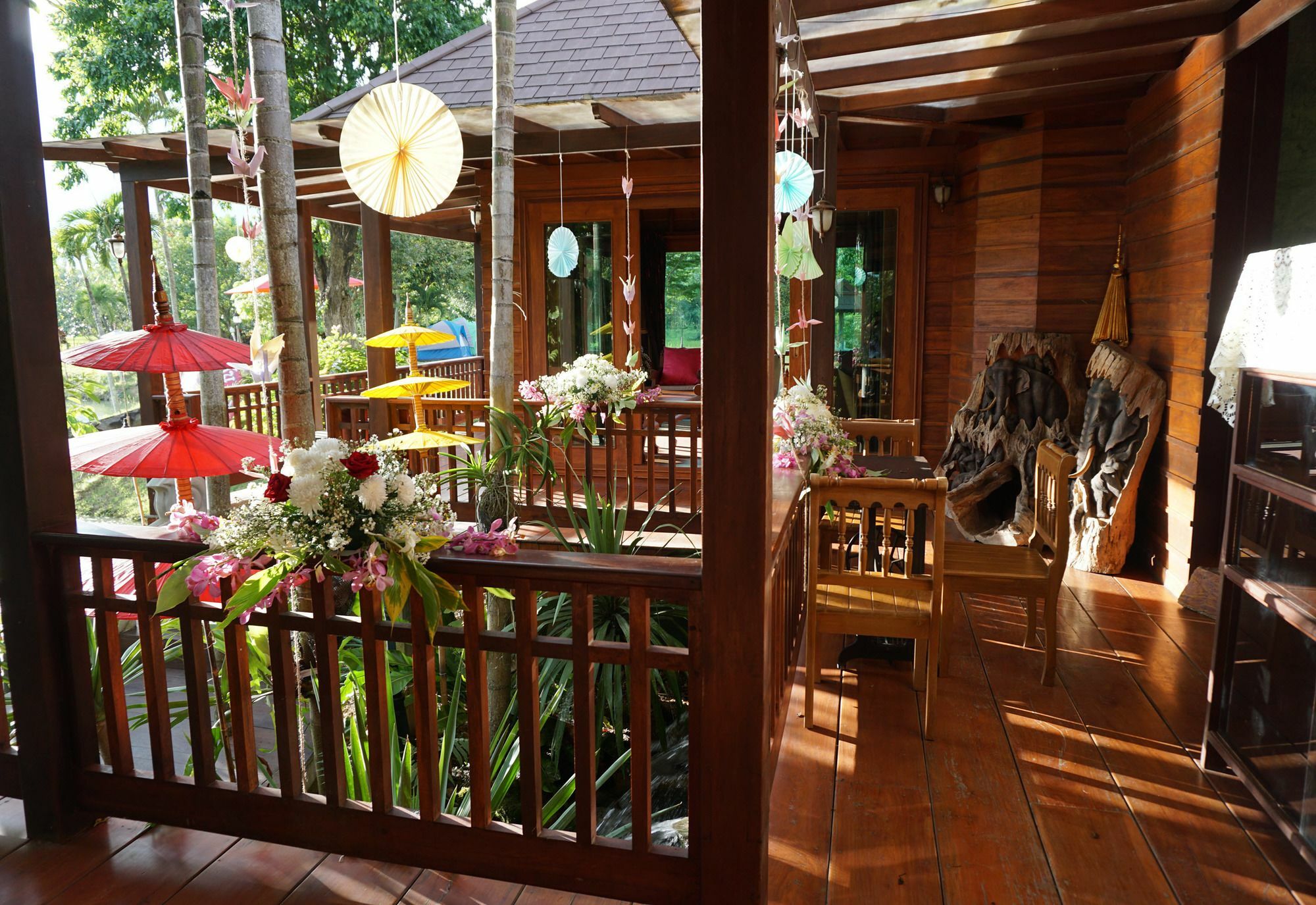 Hotel Ban Suan Tawan Chiang Dao Exterior foto